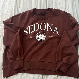 Sedona crew neck sweatshirt